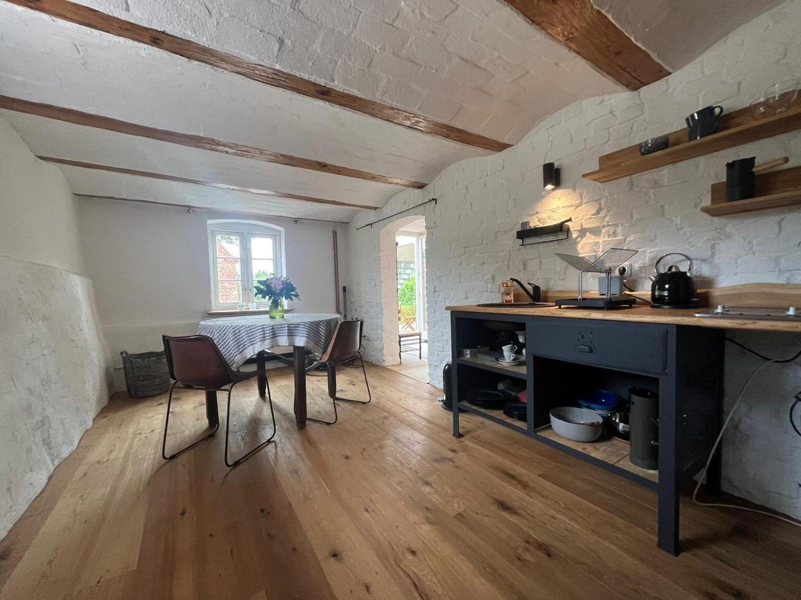 Sattlerei Appartement Dassow Buitenkant foto